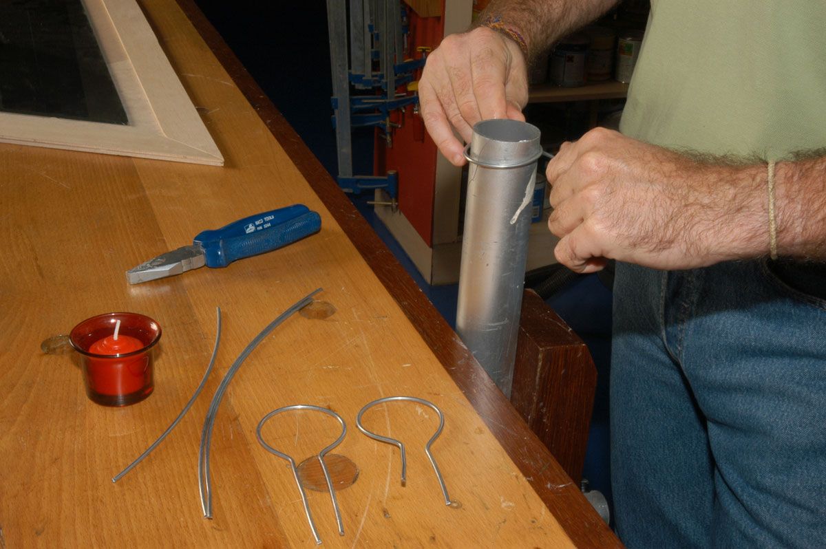 Espejo navideño paso 10