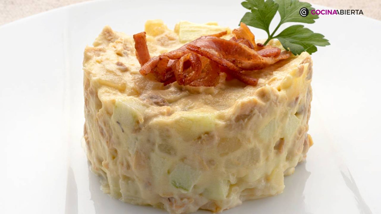 ensaladilla pollo manzana