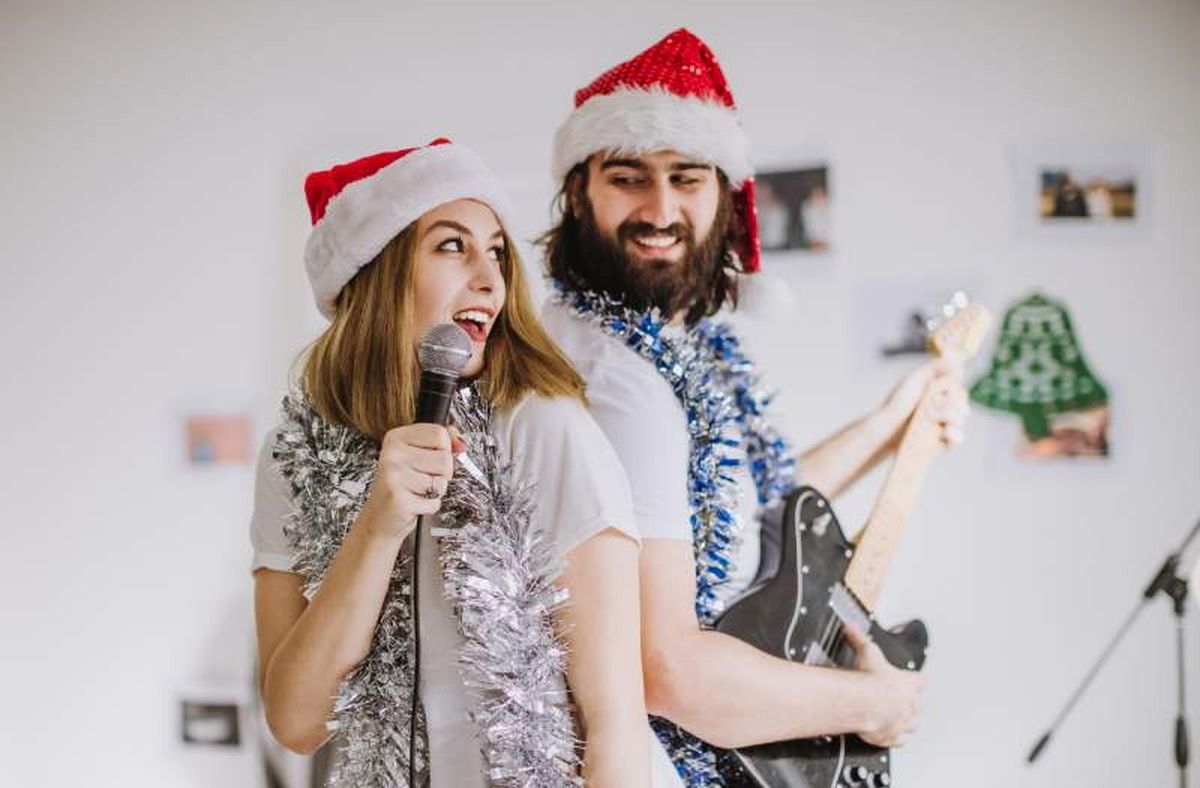Los karaokes son actividades muy populares en Nochevieja
