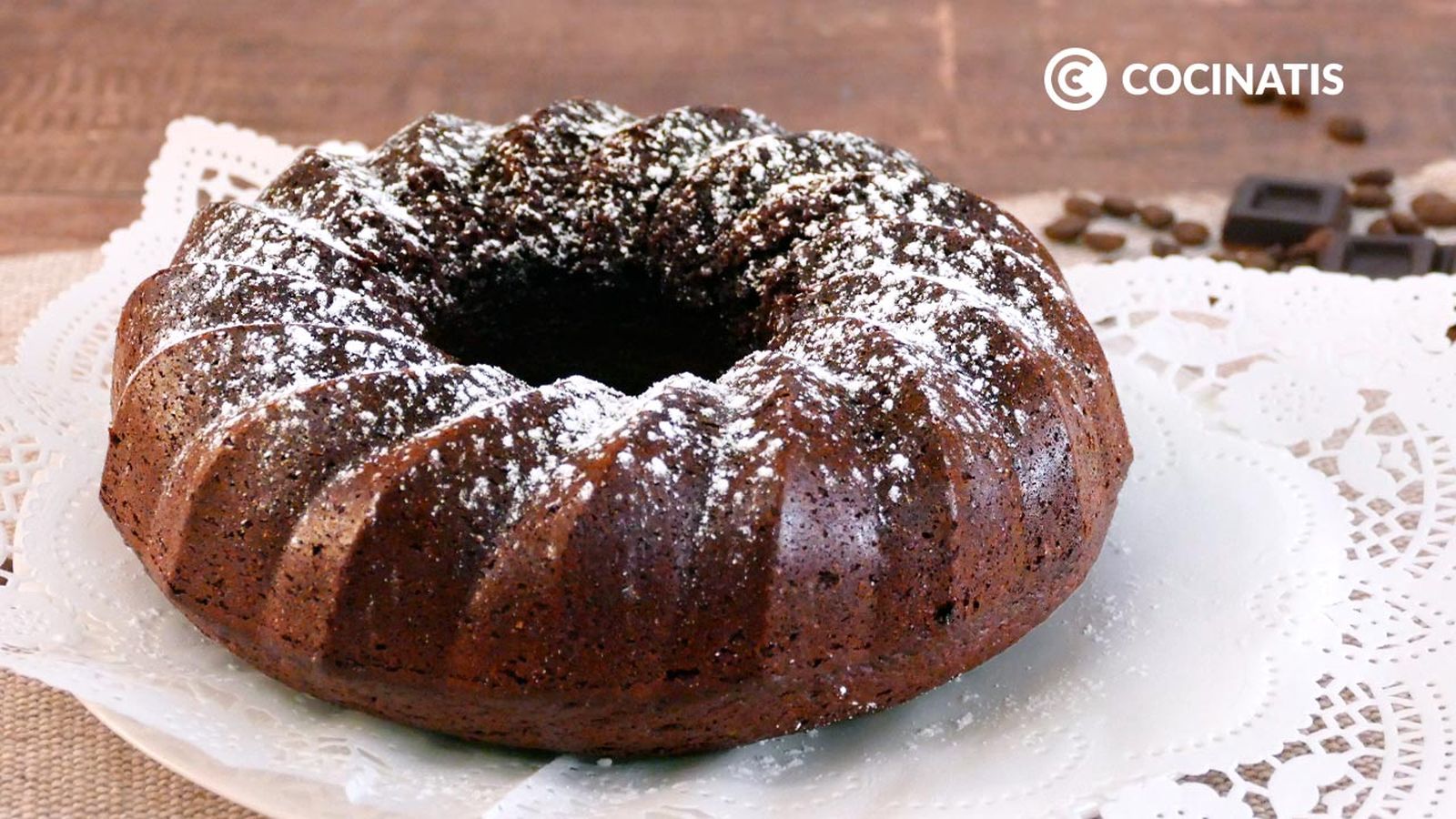 Receta de bizcocho de cafÃ© y chocolate