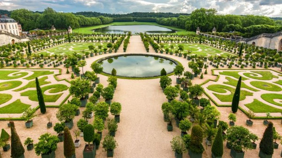 Jardines del Palacio de Versalles.