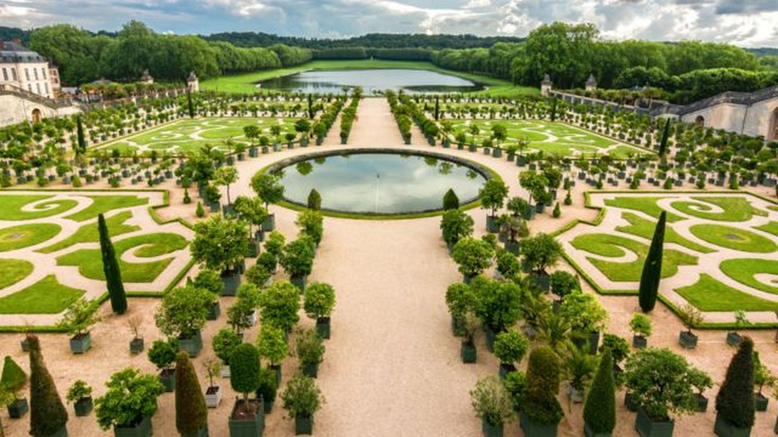 Jardines del Palacio de Versalles.