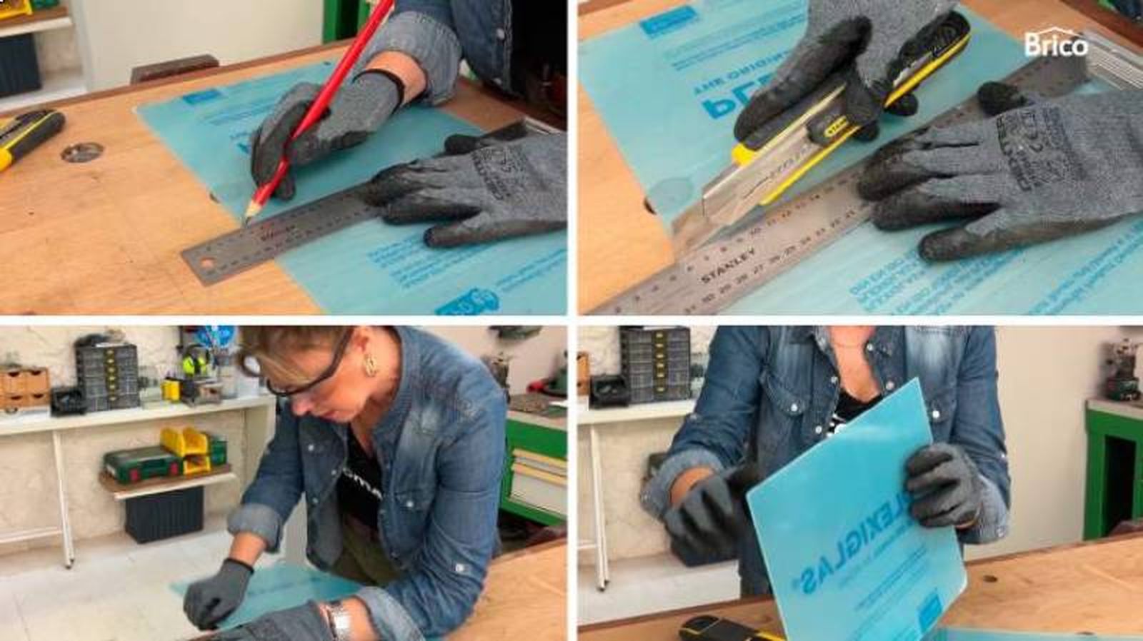 Pasos para cortar metacrilato con cúter