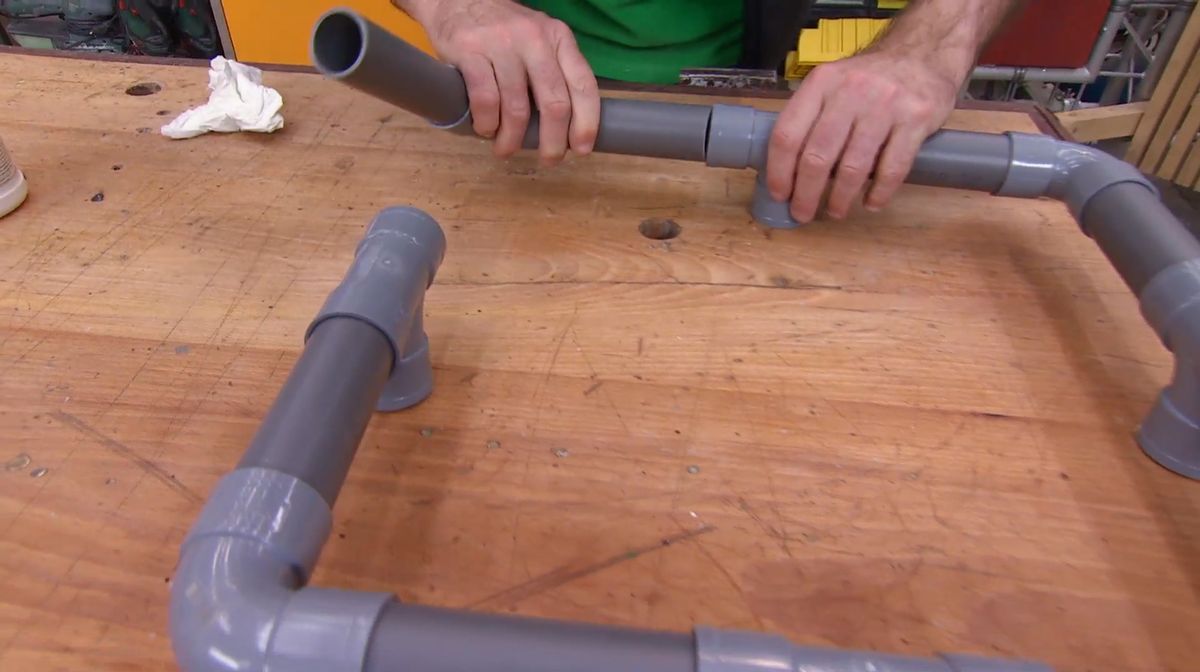 Carro de PVC para basura paso 4