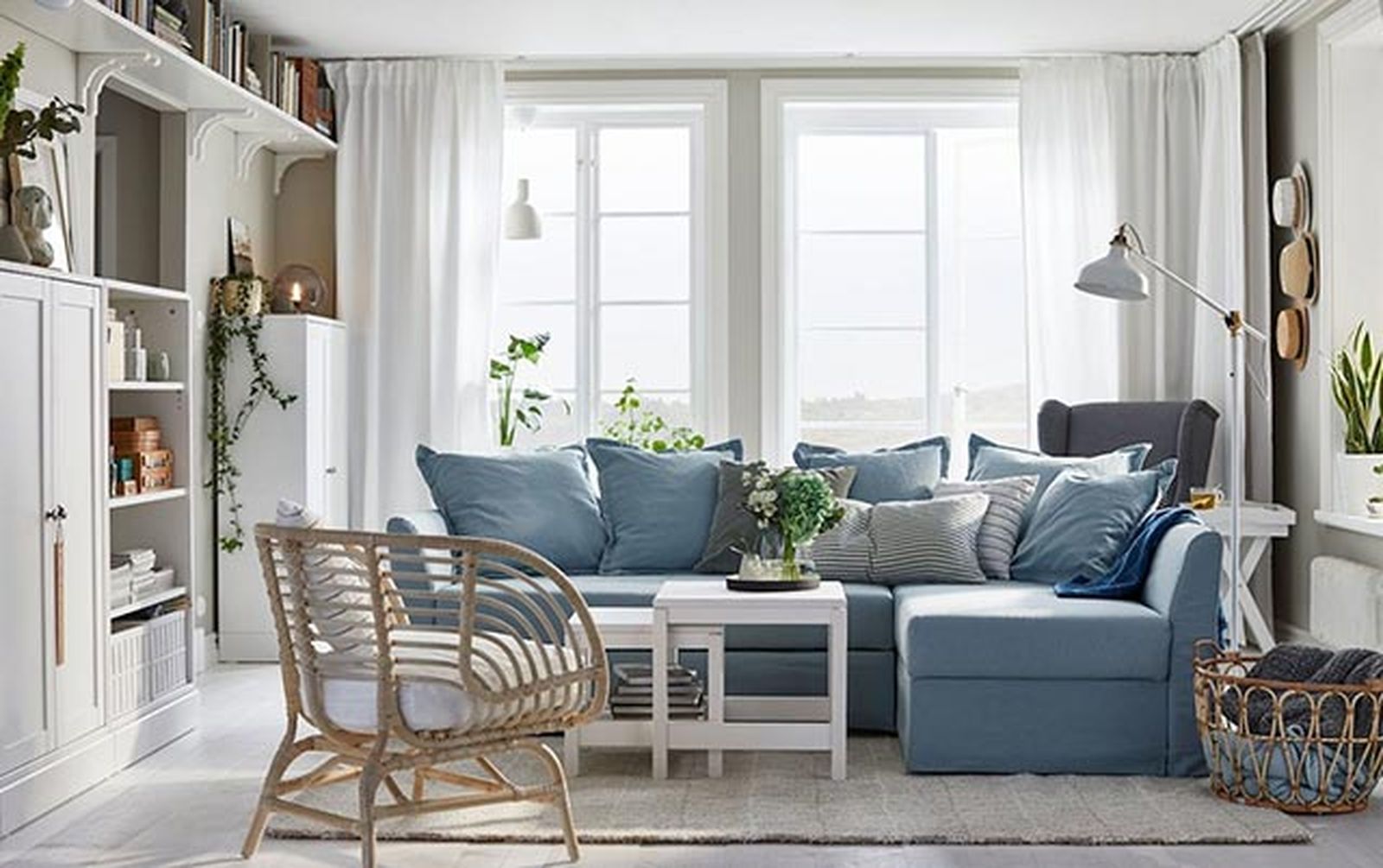Soluciones para decorar y distribuir un salón pequeño 4