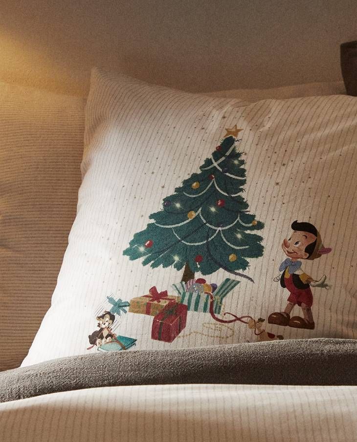 funda almohada pinocho zara home