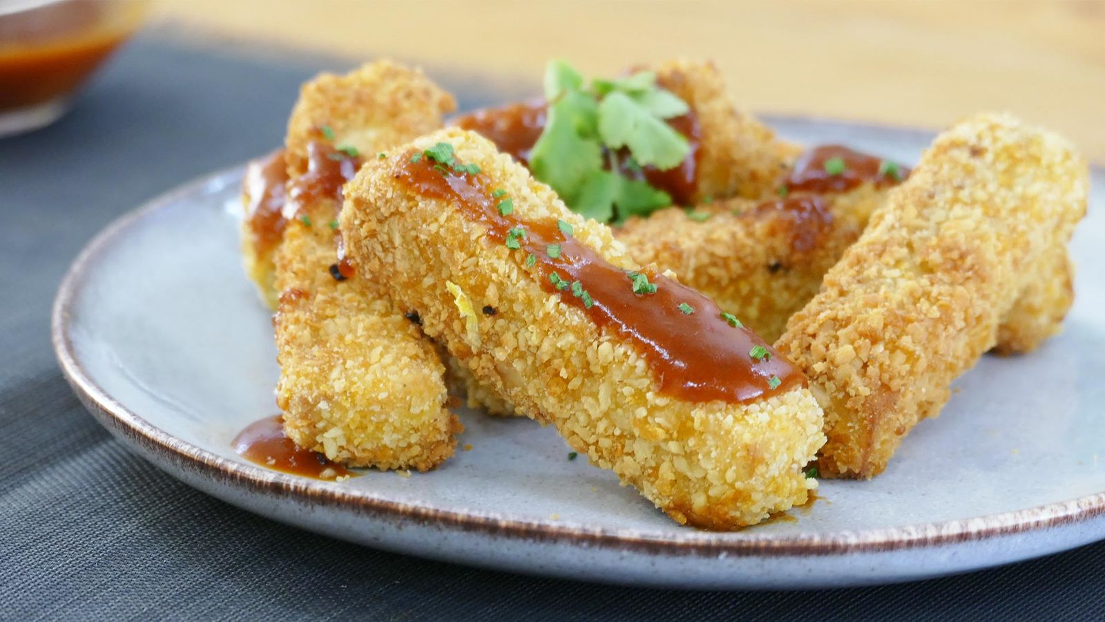 Receta de nuggets de tofu
