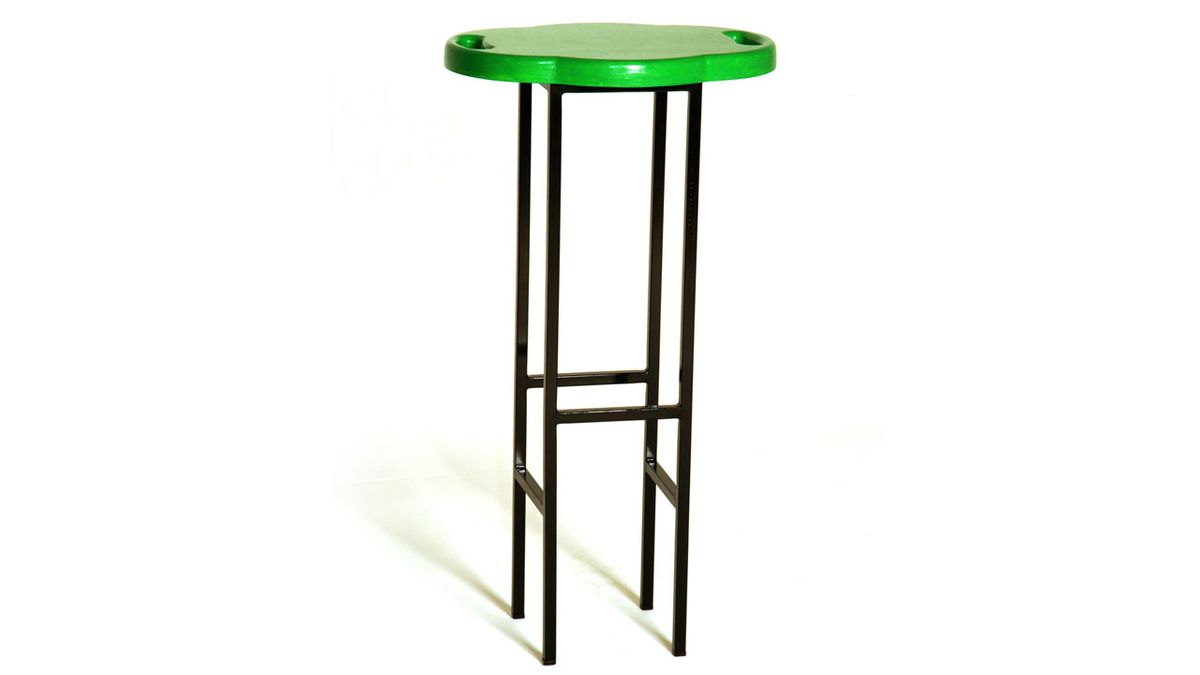 Taburete con soldadura