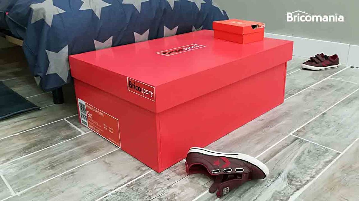 Brico 932 como hacer un zapatero con forma de caja de zapatos xl