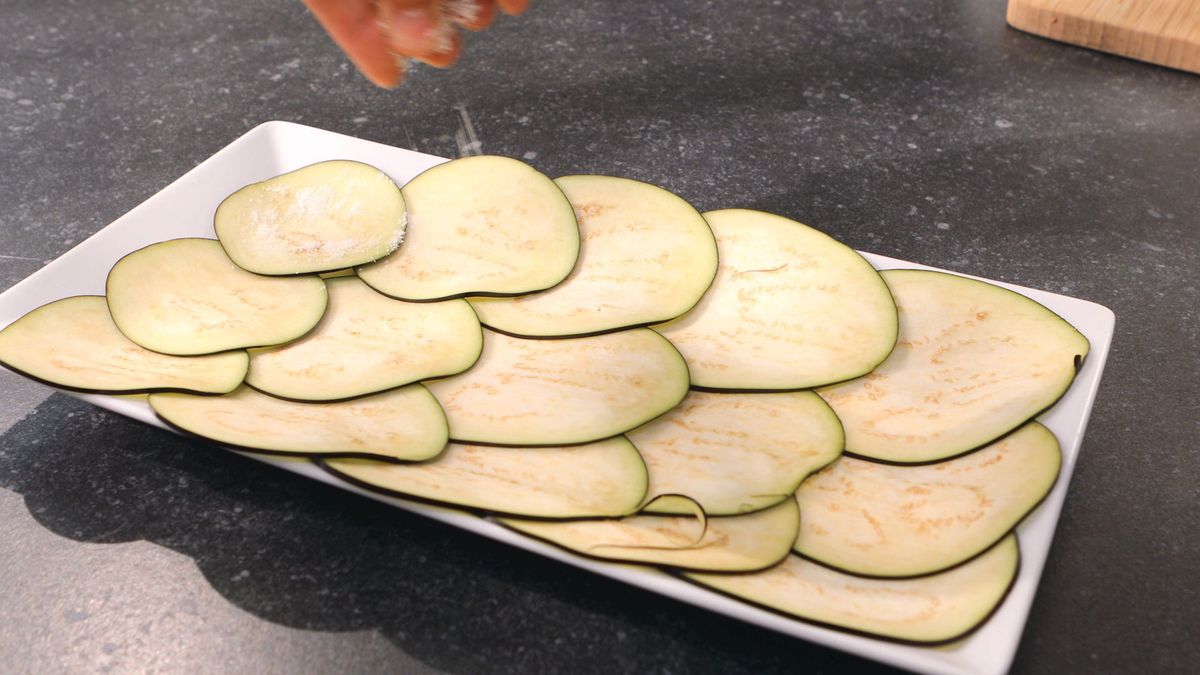 Musaka o moussaka griega   Paso 1