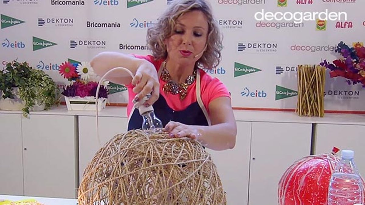 lampara cuerda globo paso 6