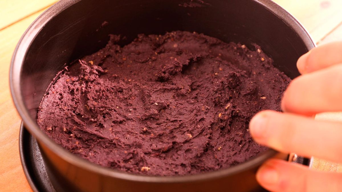 Tarta de yogur sin azúcar y sin horno   Paso 1