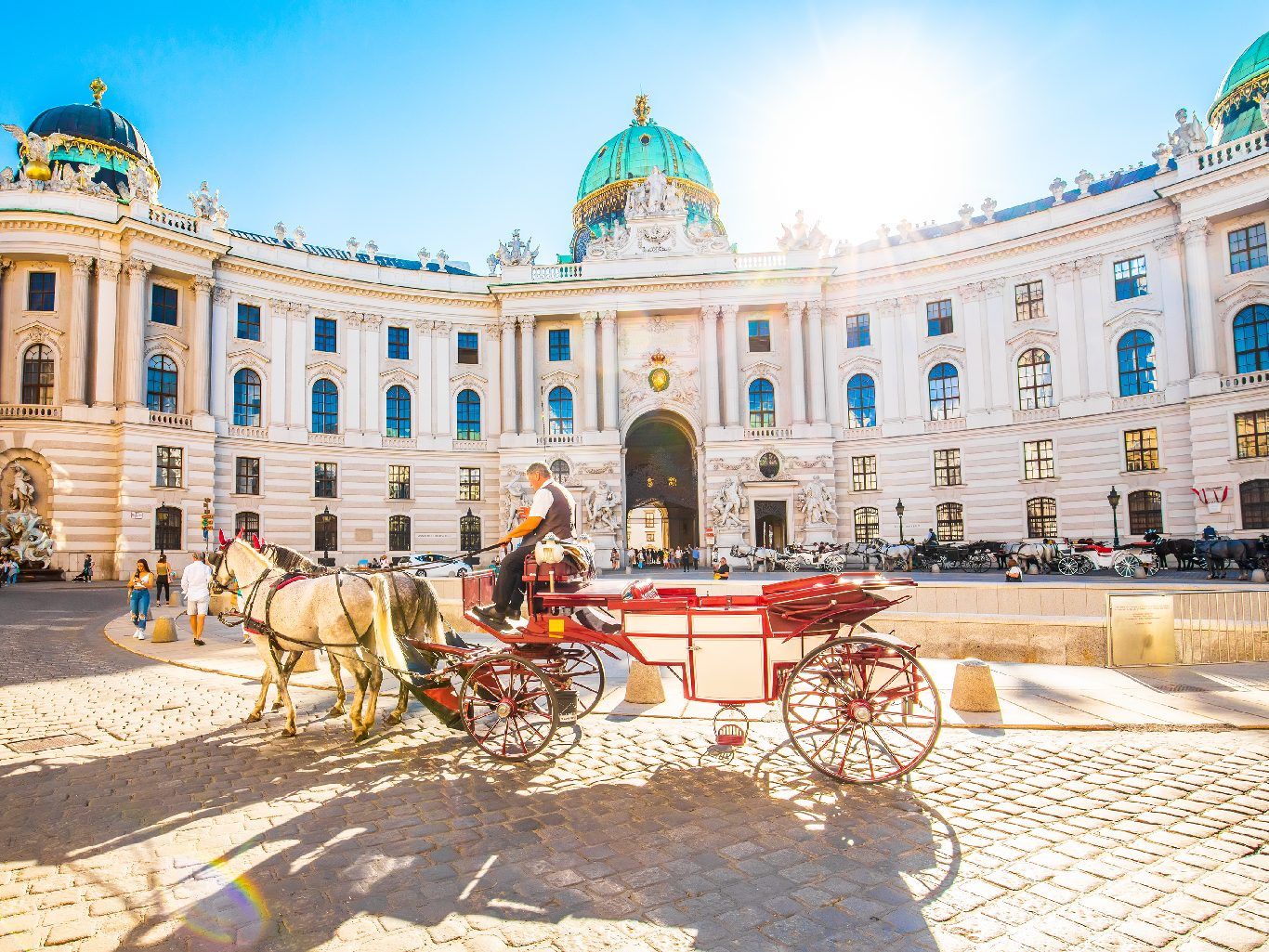 Palacio Hofburg en Viena, Austria