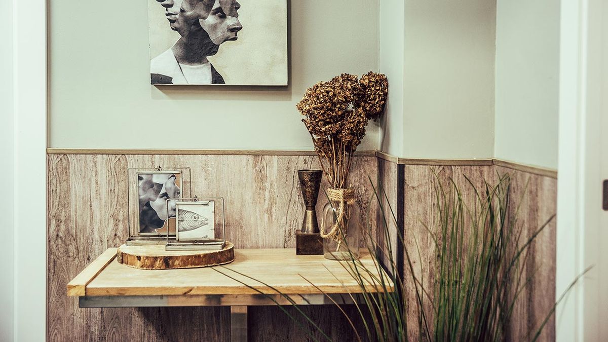 Como colocar un friso de vinilo paso 8