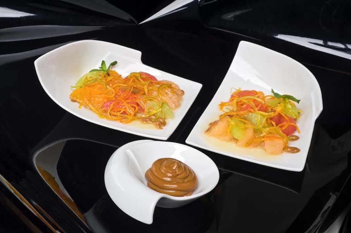 245 Citricos en dulce de leche ligero