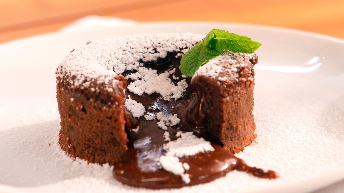 Coulant de chocolate   Paso 6