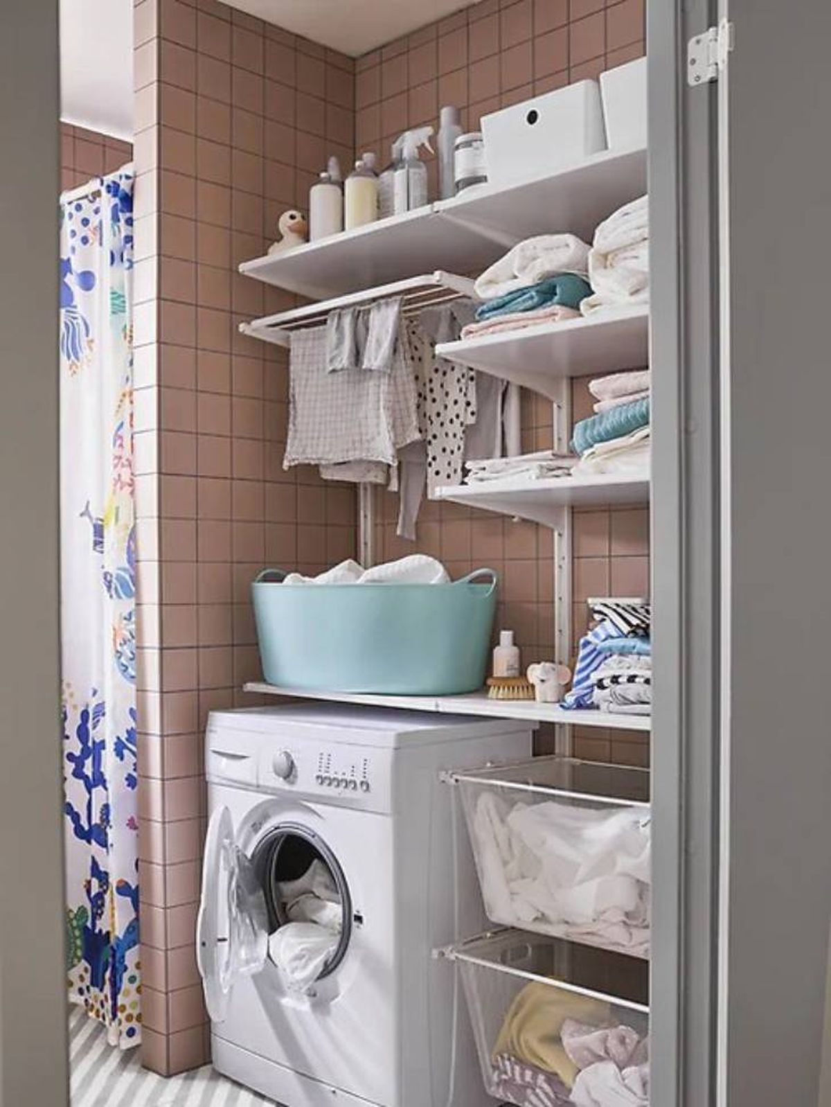 Claves para mantener el orden y optimizar el espacio en un lavadero pequeño  6