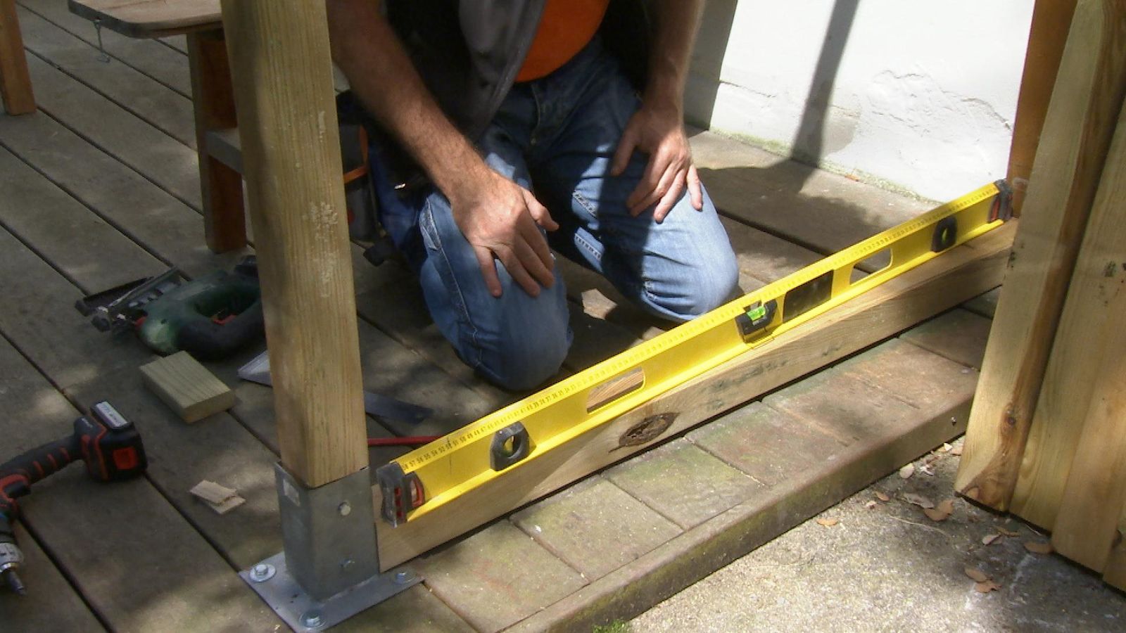 Murete de madera paso 6