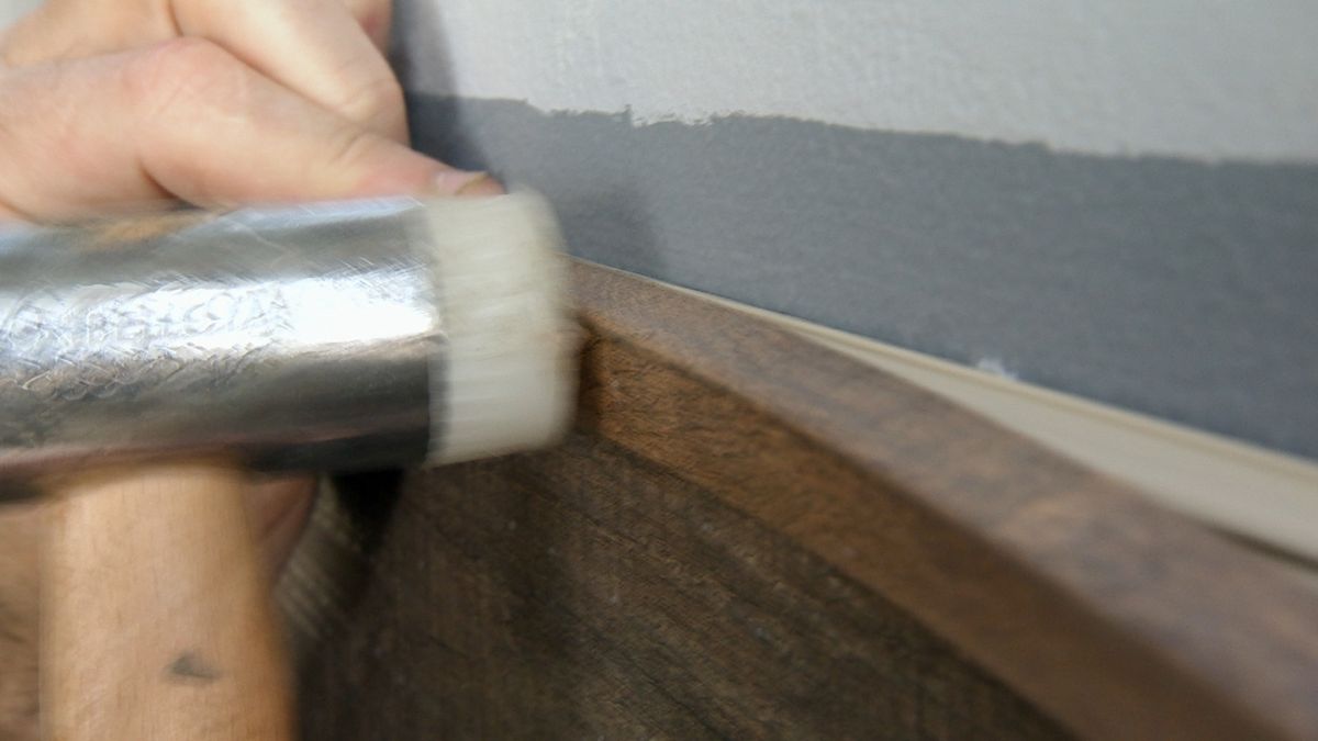 Revestimiento plástico de pared paso 12