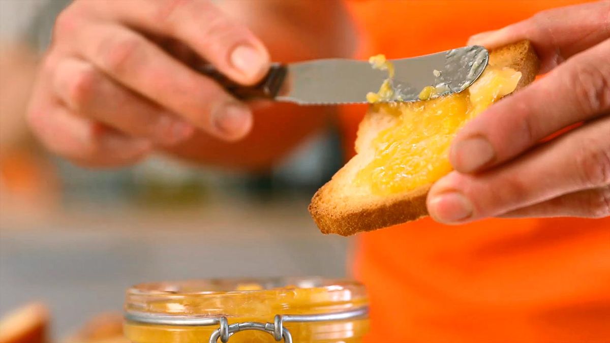 Receta de mermelada de melocotón y manzana (sin azúcar)  paso 5