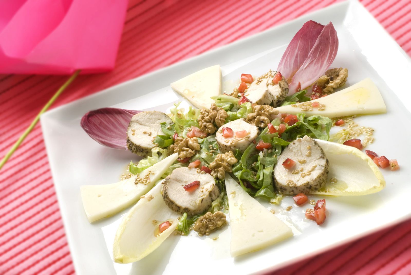 ensalada pollo queso xl