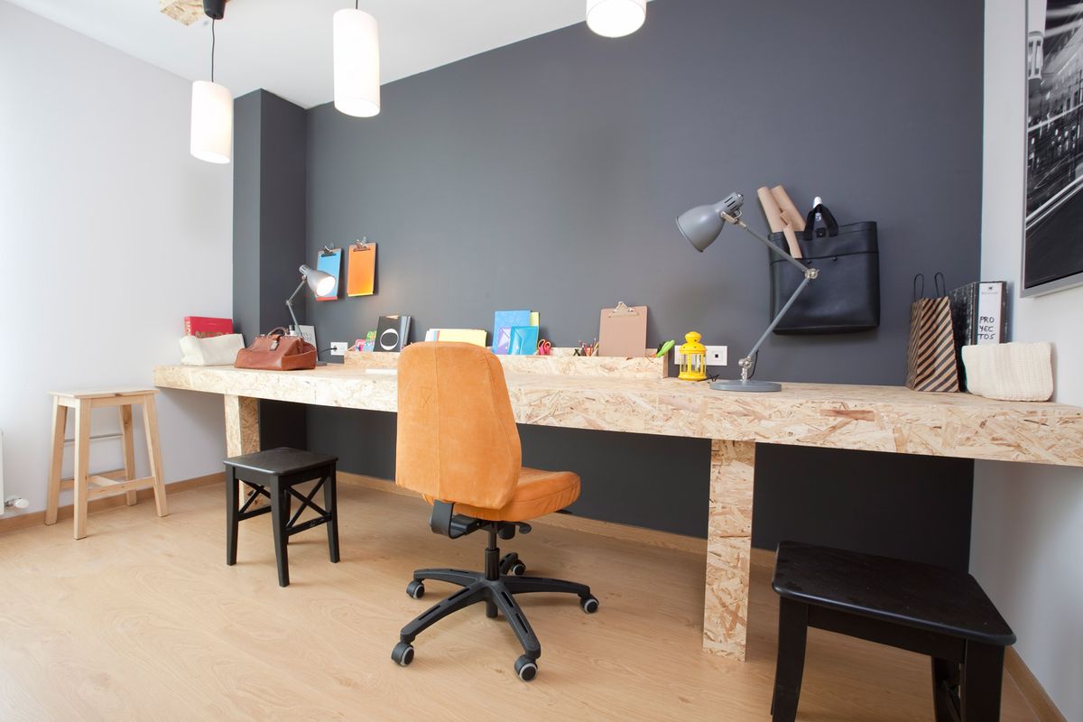 Decorar un estudio de trabajo