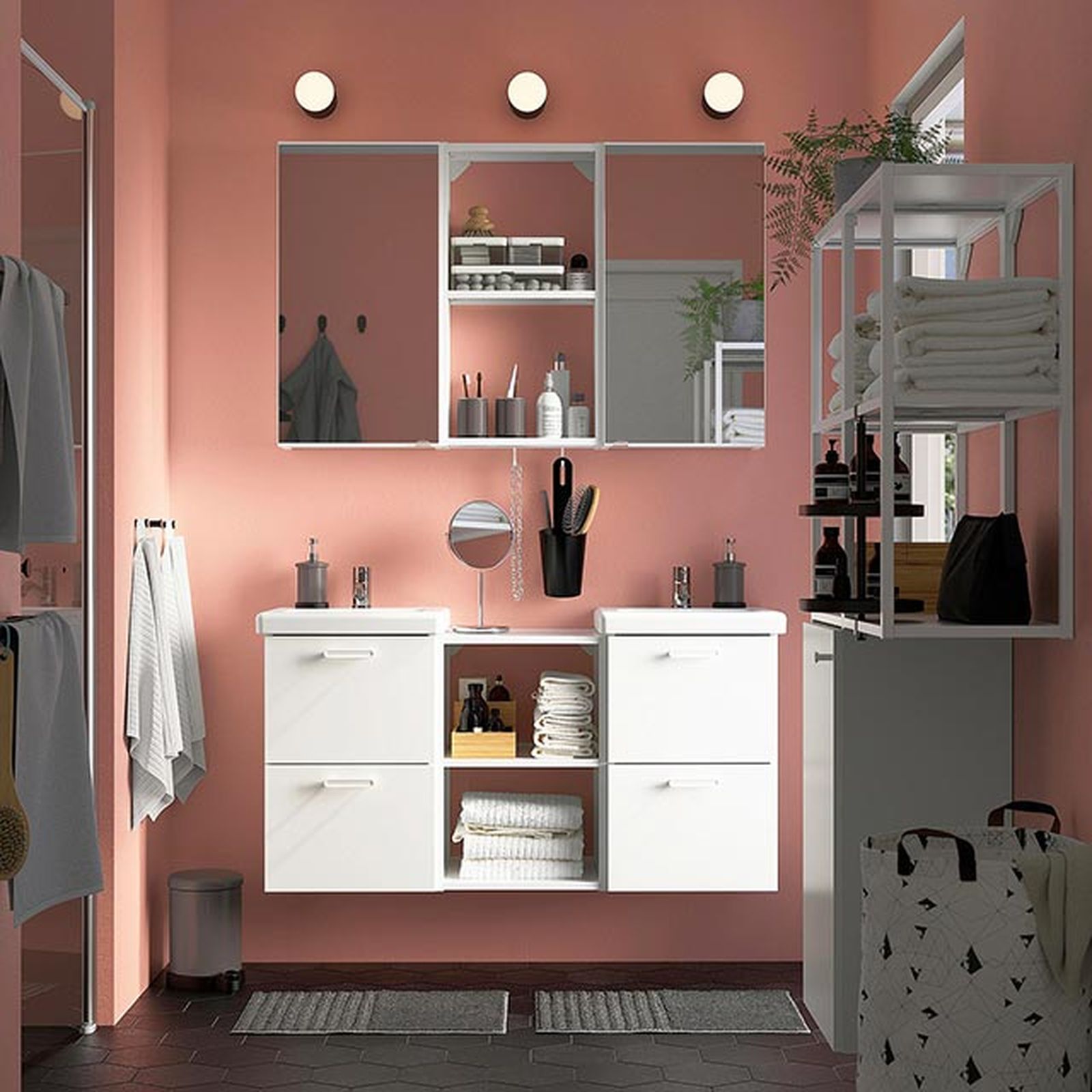 Claves para decorar un baño pequeño moderno y funcional 2