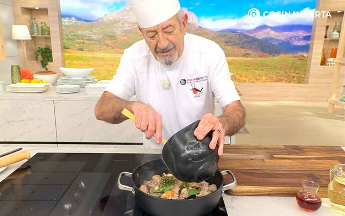 Incorpora el majado en la tartera