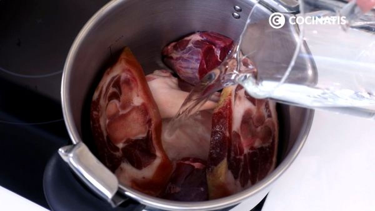 CTIS1065 receta cocido maragato paso 1