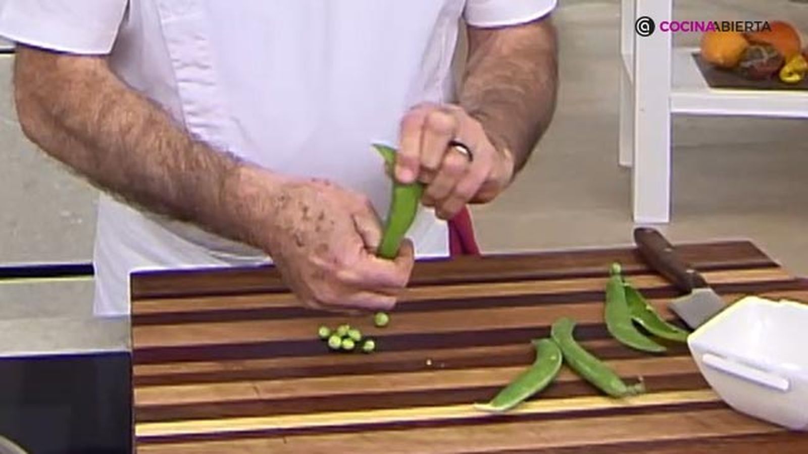 receta pescadilla rebozada menestra verduras ka paso7