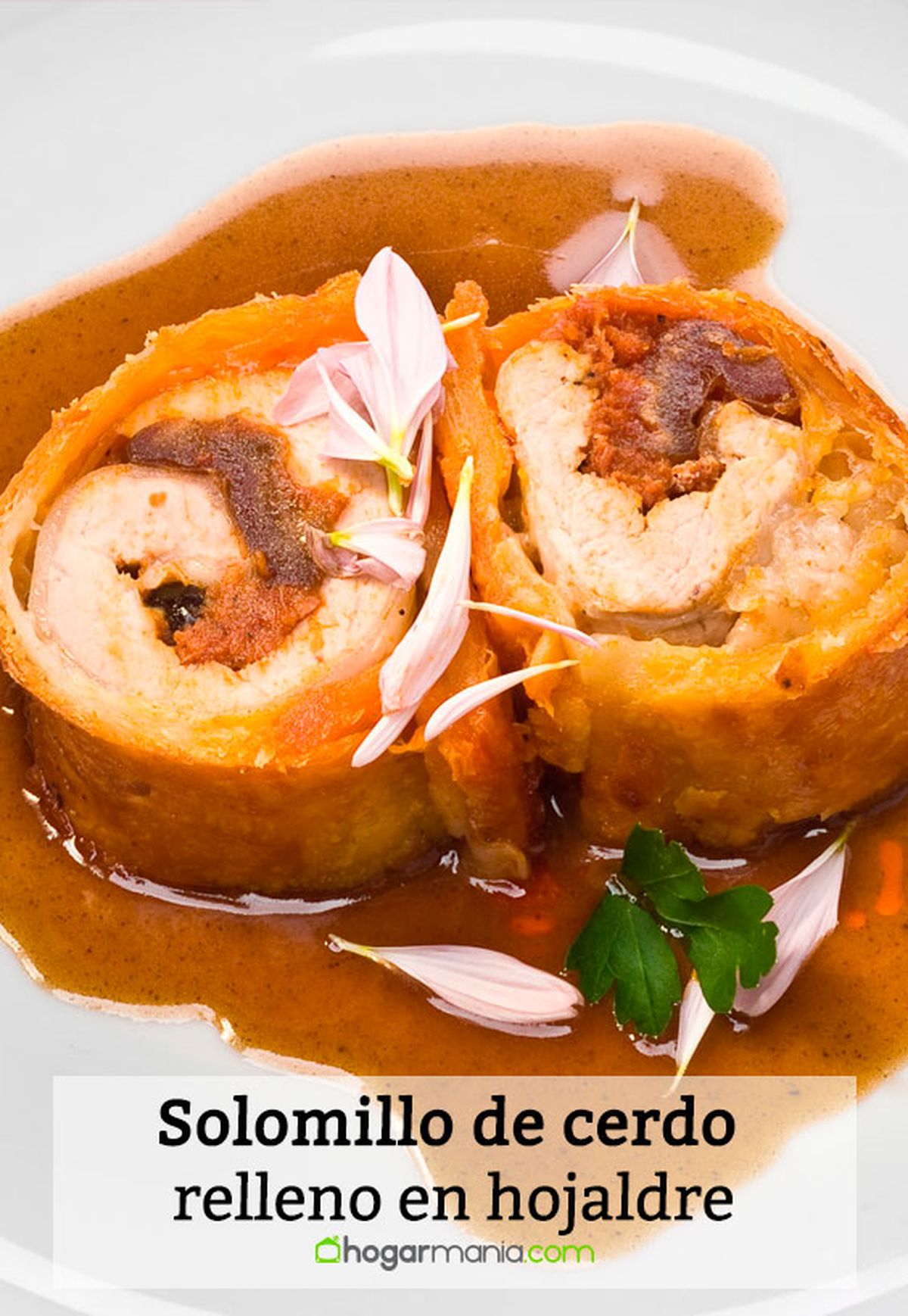 solomillo cerdo relleno hojaldre pin