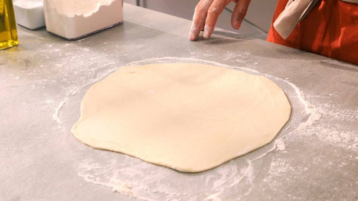 Masa de pizza casera