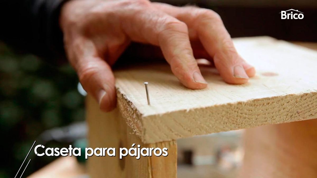 Cómo hacer una casita para pájaros paso 6