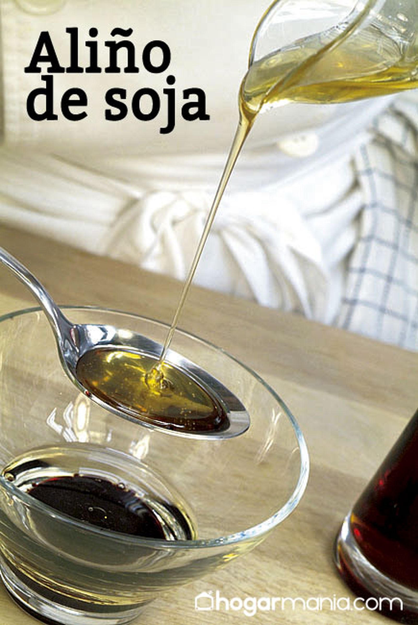 Aliño soja receta