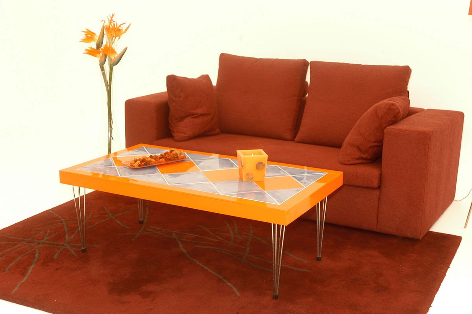 Encimera de azulejos para mesa de centro