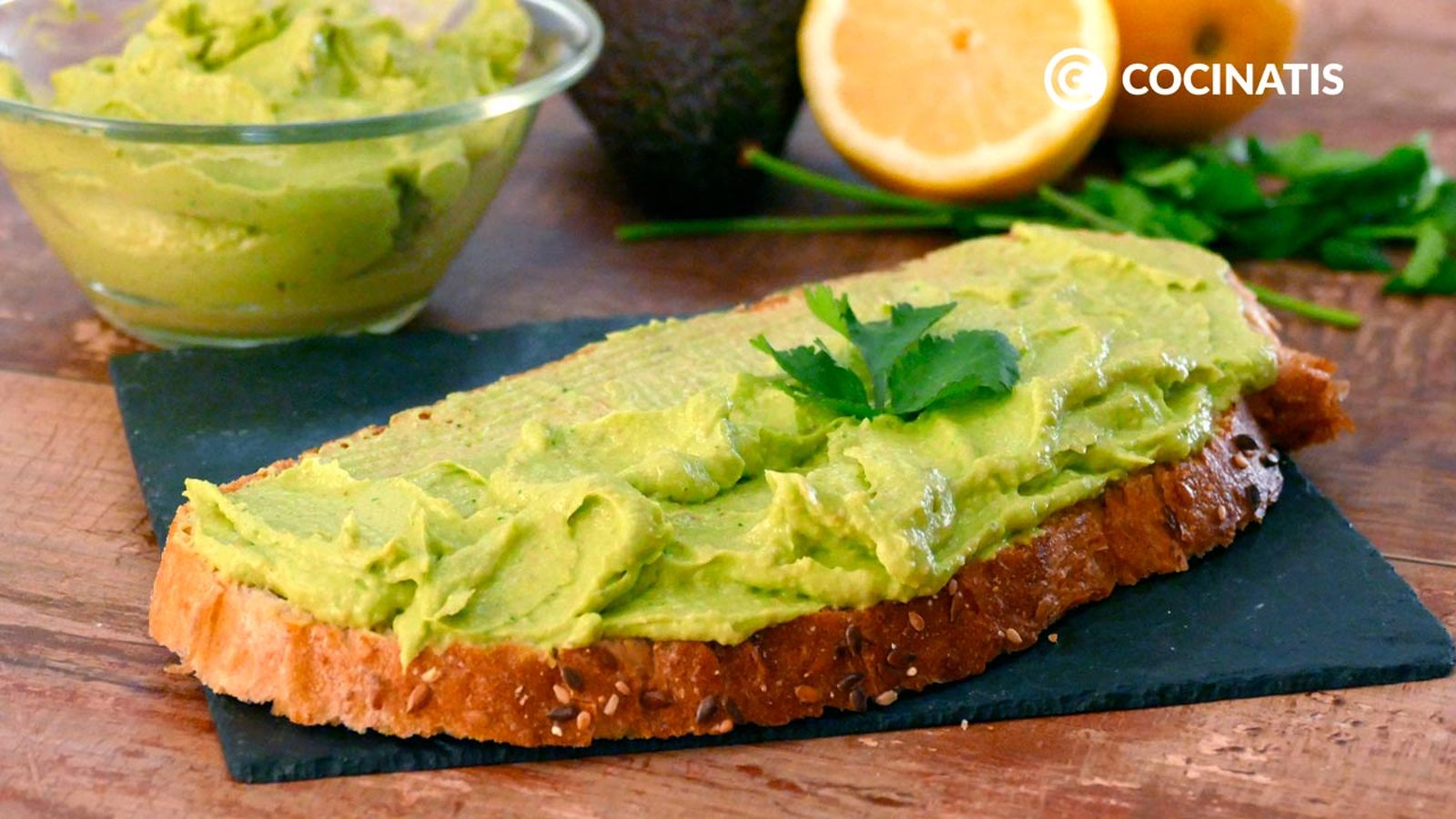 Receta de crema de aguacate para untar