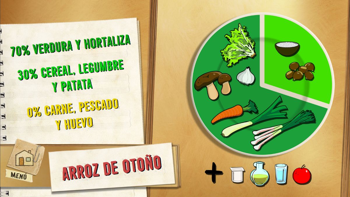 Plato KARL6063 Plato  arroz de otoño