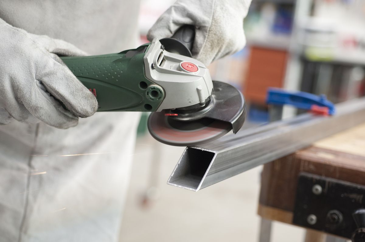 Bricomanía   Puerta cancela metálica 11