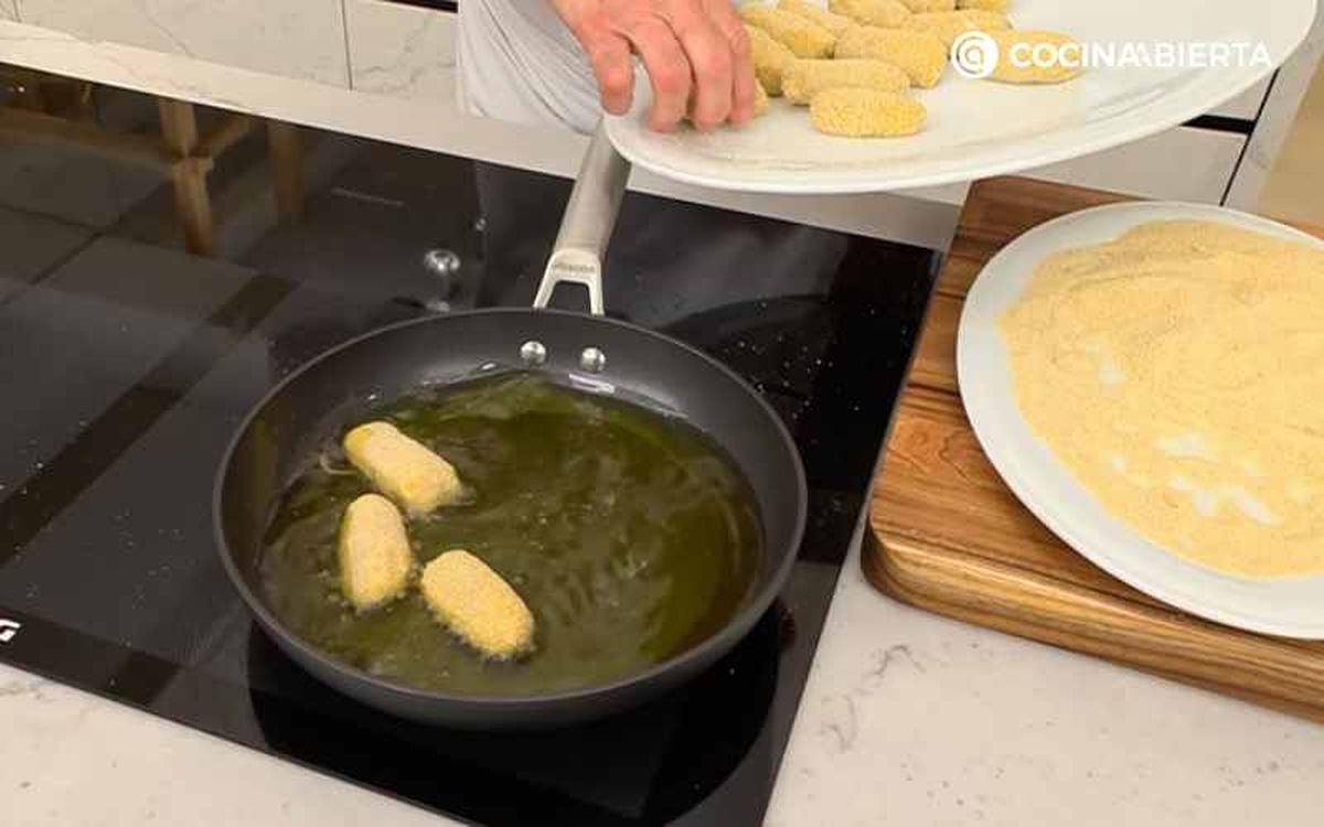 Fríe las croquetas