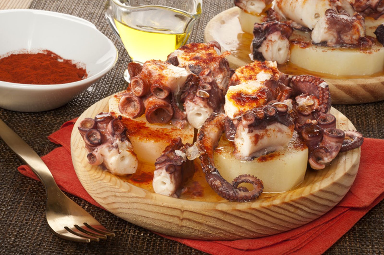 pulpo gallega bruno