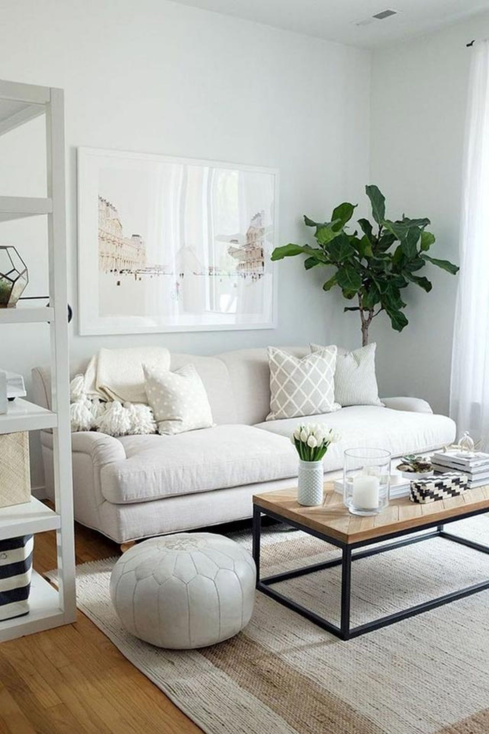 Soluciones para decorar y distribuir un salón pequeño 5
