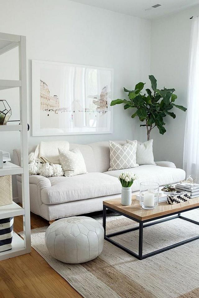 Soluciones para decorar y distribuir un salón pequeño 5
