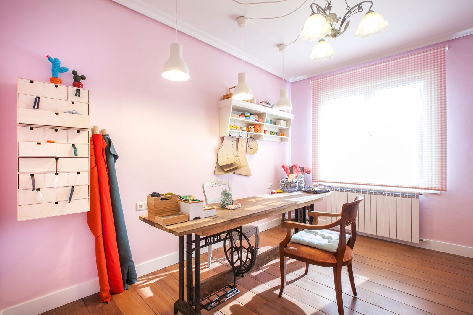 Decorar una habitación de costura