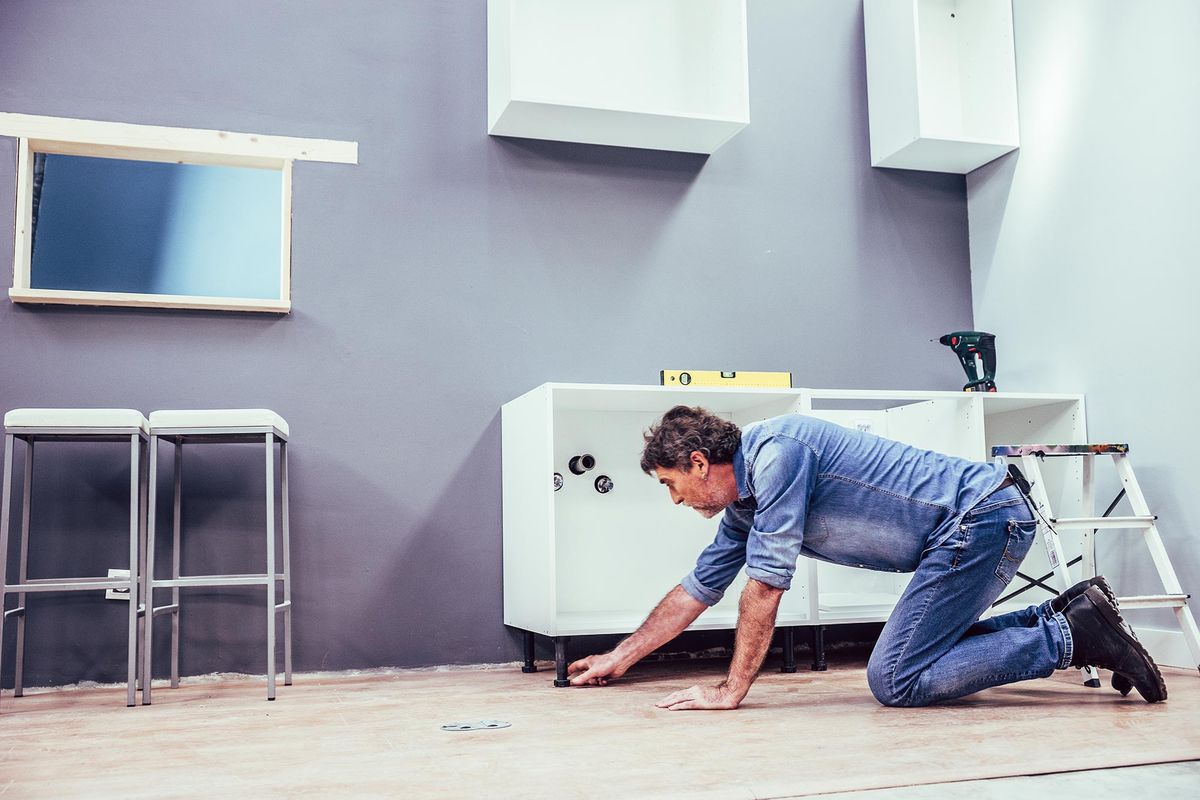 Instalar módulos de cocina en kit paso 4