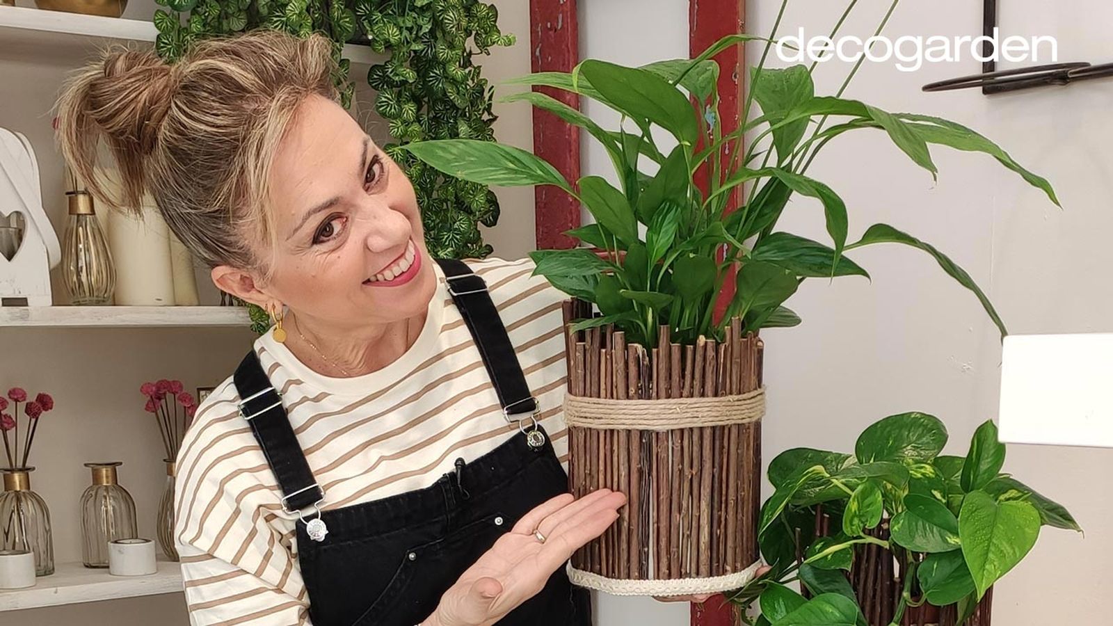 como hacer una maceta reciclando bote pintura logo