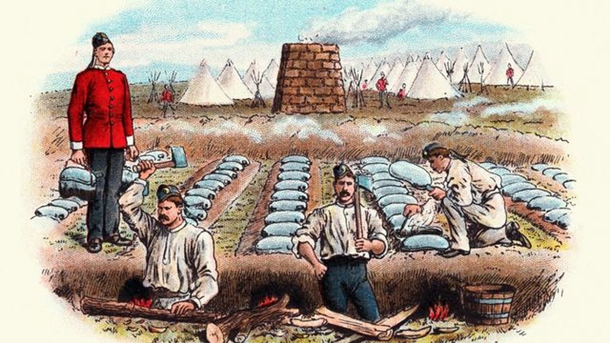 querra independencia espanola uso madera de adelfa