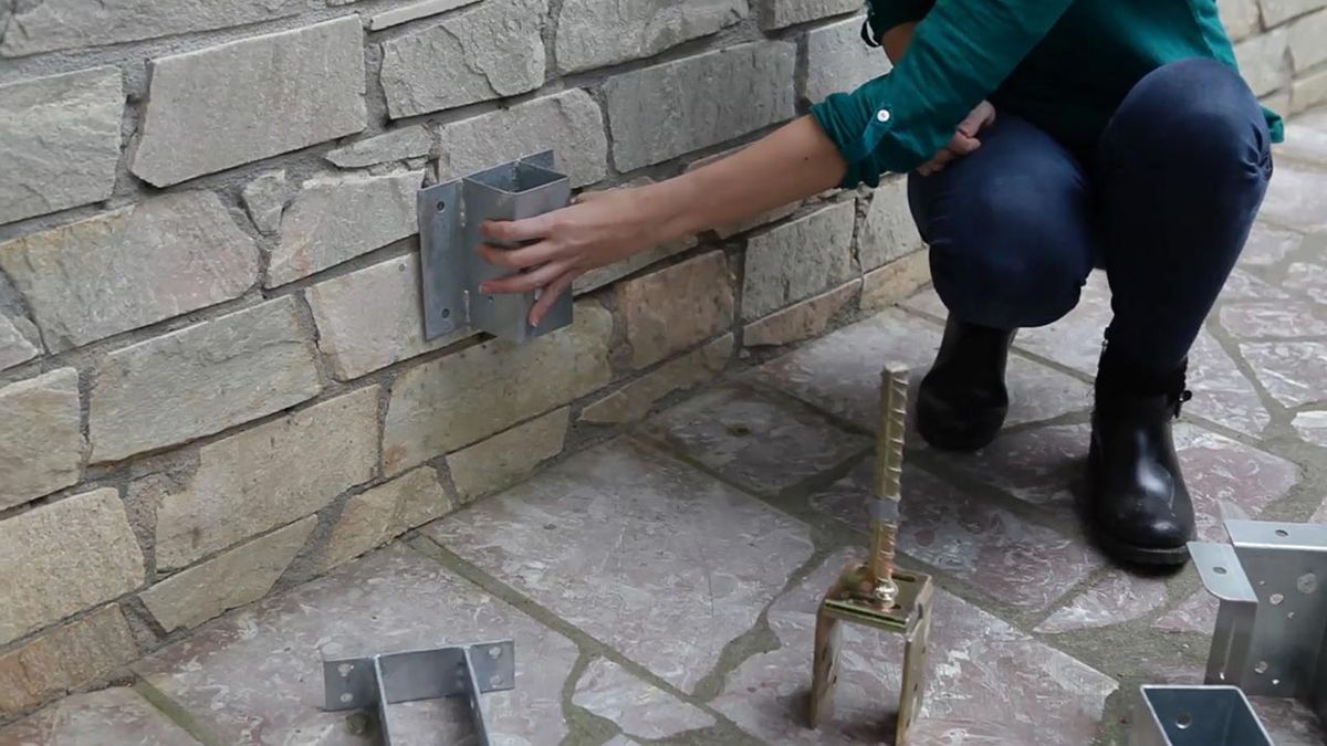 Soportes para bidones de agua paso 5