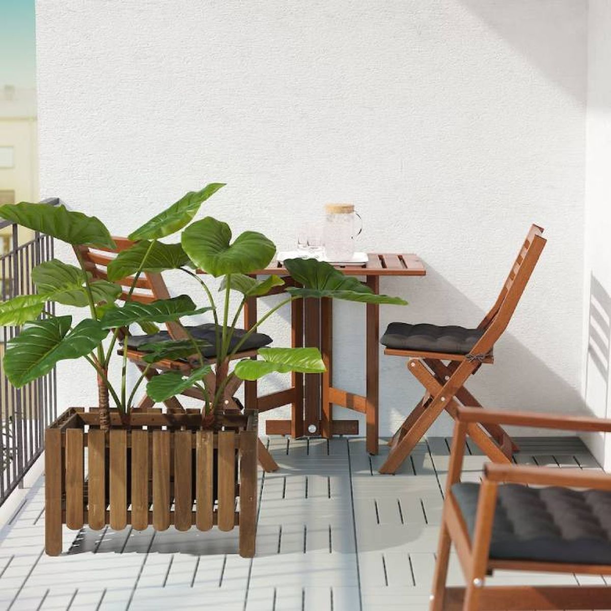 plantas artificiales ikea alocasia