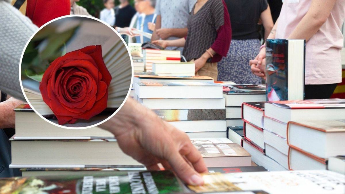 Las rosas de Sant Jordi son un símbolo de amor y tradición.
