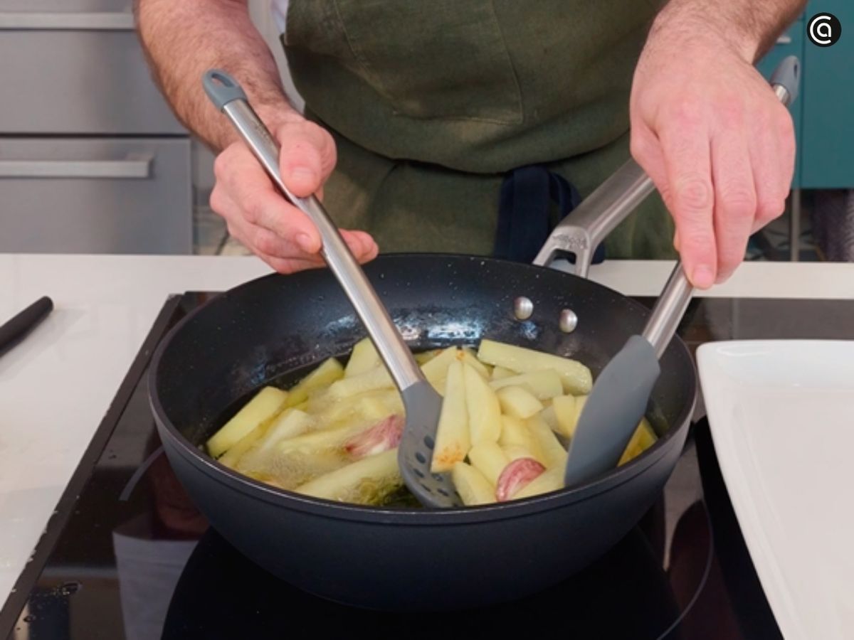 cómo hacer patatas fritas - paso 3